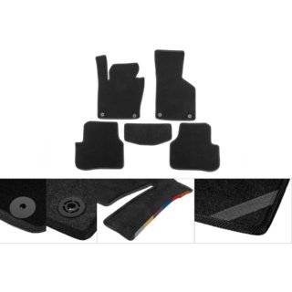 Textilné rohože Classic (čierne) fotografia 1