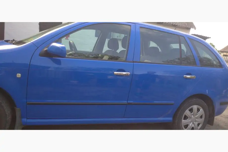 Skoda Fabia 2000–2007 Chrómové kryty kľučiek (4 ks, nerez) Image