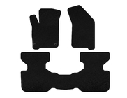 Fiat Freemont 2011–2016 Textilné koberce Classic (2011-2016, Čierna) fotografia 1