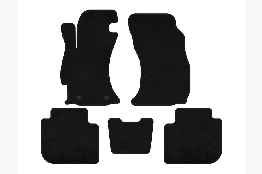 Subaru Forester 2013–2018 Textilné koberce do interiéru Classic (2013-2017, Čierna) Image