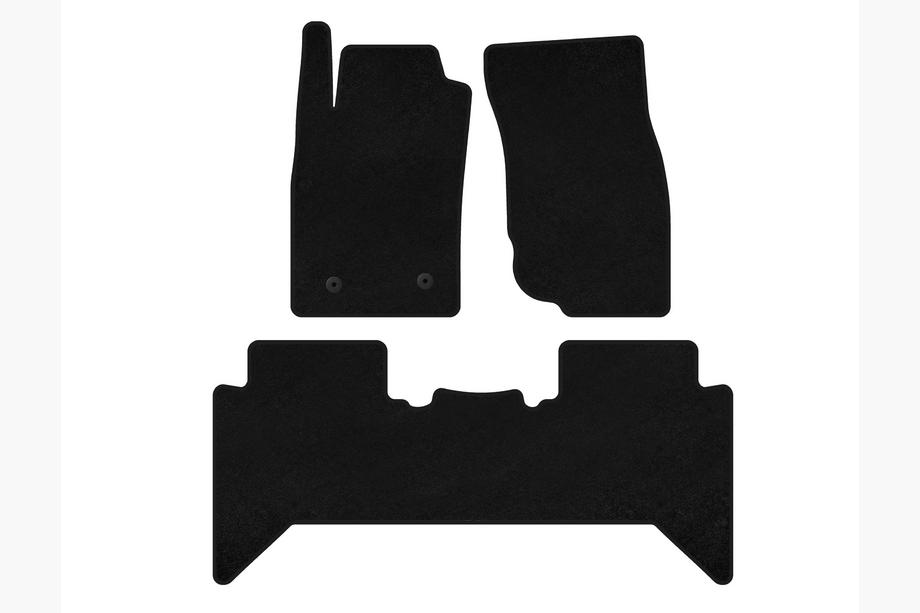 Toyota Hilux 2006–2015 Textilné autokoberce Classic V2 (čierne) Image