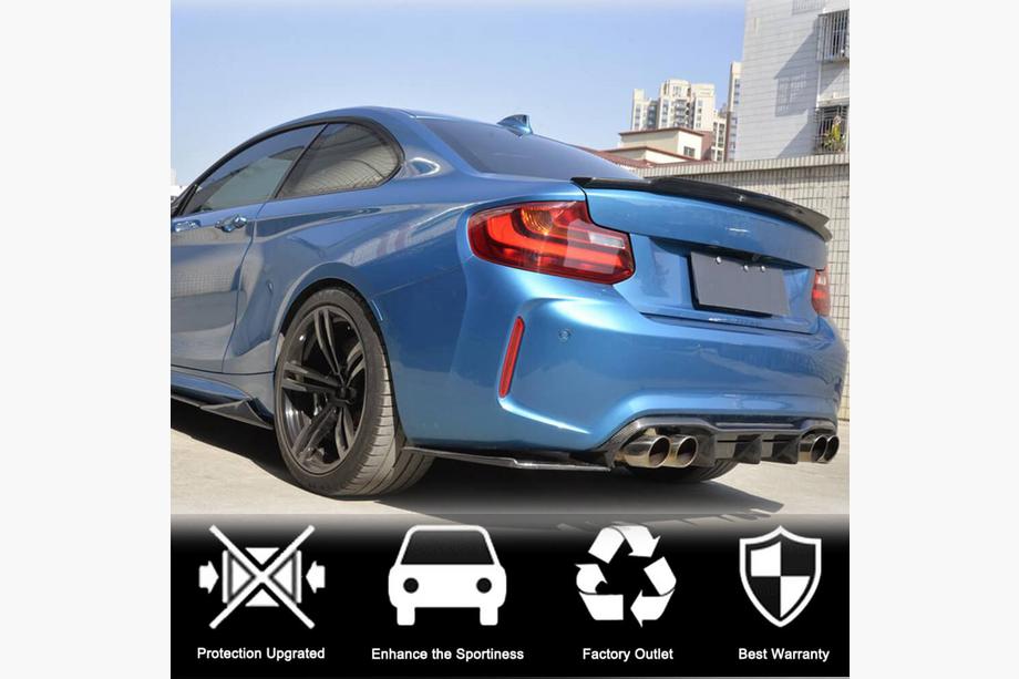 BMW 2. séria F22/F23 2014–2021 Spojler veka kufra FRP (Coupe) Image