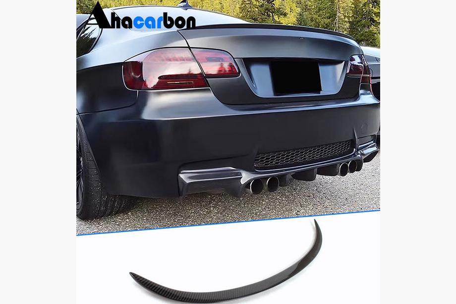 BMW 3 rad E90/E91 2005–2011 Spojler veka kufra Carbon V7 (SD) Fotografia 1