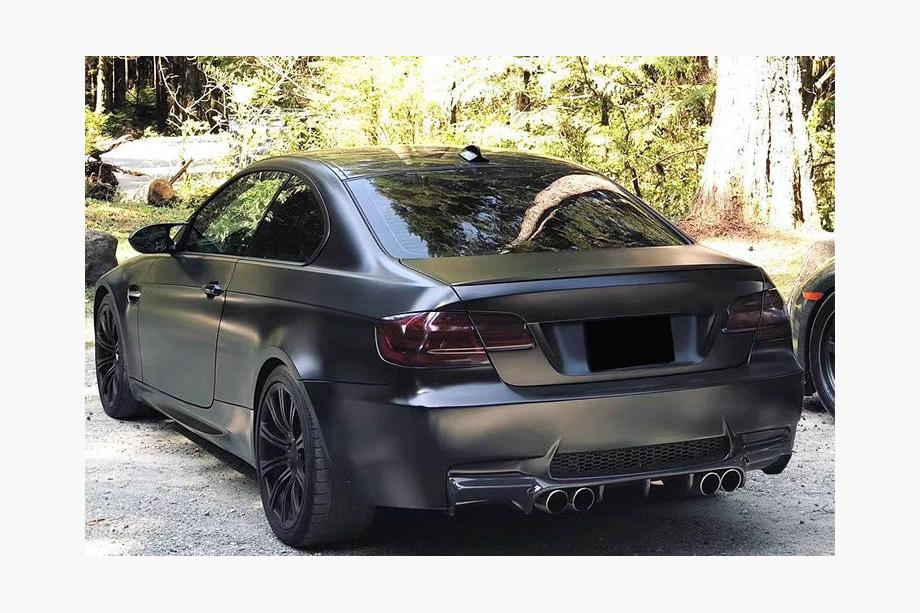 BMW 3 rad E90/E91 2005–2011 Spojler veka kufra Carbon V7 (SD) Fotografia 4