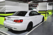 BMW 3. séria E92/E93 2006–2013 Zadný spojler M3-Style (pre E93, karbón) fotografia 5