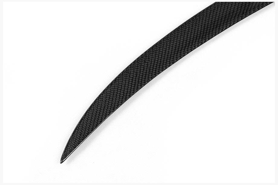 BMW 3 rad E90/E91 2005–2011 Spojler veka kufra Carbon V2 (Kabriolet) Fotografia 8