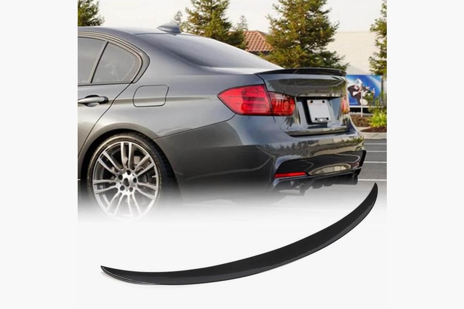 BMW rad 3 F30/F31 2012–2019 Spojler veka kufra Čierny lesklý ABS (SD) Image