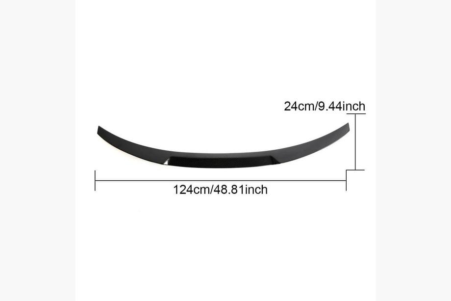 BMW rad 3 F30/F31 2012–2019 Spojler M4-Style V2 (pre F30/F80, karbón) Fotografia 3