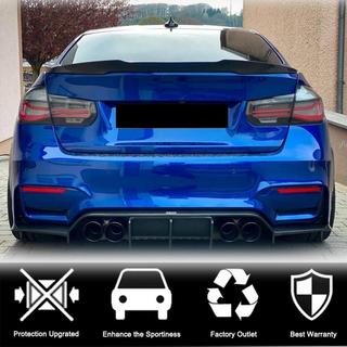 Spojler M4-Style V3 (pre F30/F80, karbón) BMW rad 3 F30/F31 2012–2019 fotografia 4