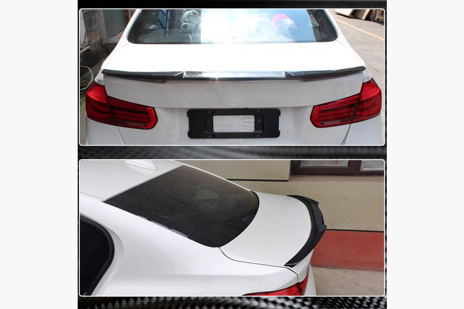 BMW rad 3 F30/F31 2012–2019 Spojler veka kufra FRP V14 (SD) Fotografia 3