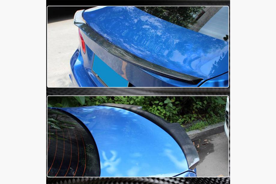 BMW rad 3 F30/F31 2012–2019 Spojler veka kufra FRP V14 (SD) Fotografia 4