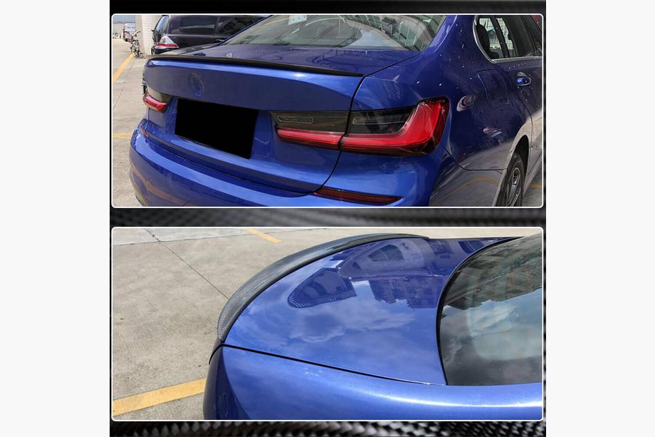 BMW 3. rad G20/G21 2018– Spojler veka kufra Carbon V20 (SD) Fotografia 4