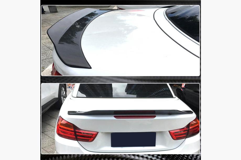 BMW 4 séria F32/F33/F36 2012–2020 Spojler veka kufra Carbon V2 (pre F36) Fotografia 5