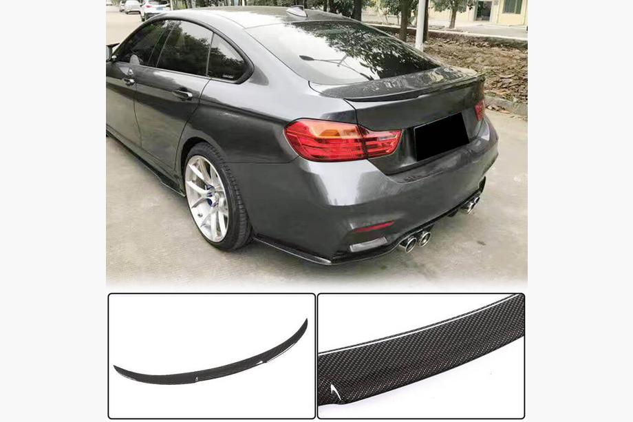 BMW 4 séria F32/F33/F36 2012–2020 Spojler veka kufra karbón V7 (pre F36) Image
