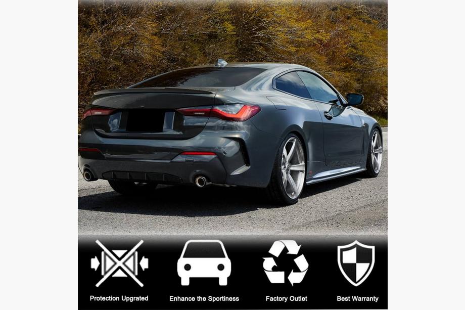 BMW 4. séria G22/23/26 2020– Spojler M4-Style V1 (pre G22/G82, karbón) Fotografia 3