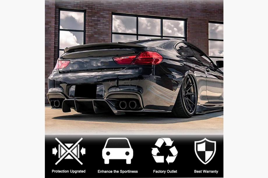 BMW 6. séria F12/F13/F06 2011–2018 Spojler V1 (pre F06/F13, karbón) Fotografia 3