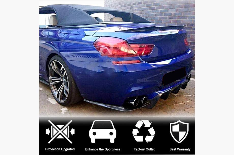 BMW 6. séria F12/F13/F06 2011–2018 Spojler veka kufra FRP V8 (pre F12) Fotografia 4