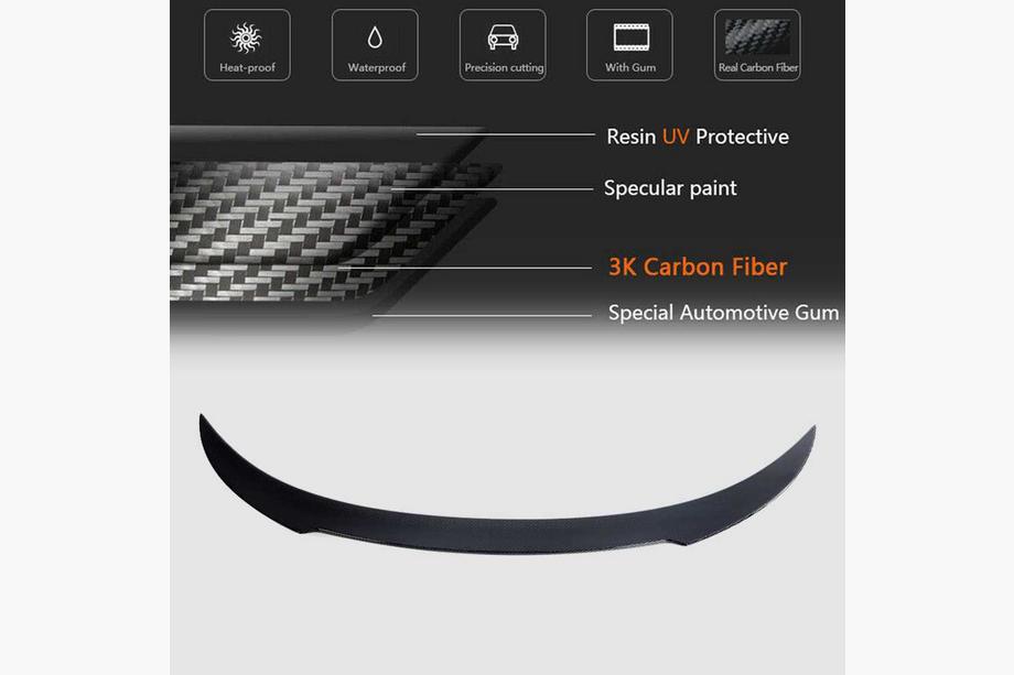BMW 8. séria G14/G15/G16 2018– Spojler M4-Style (pre G15/F92, karbón) Fotografia 3