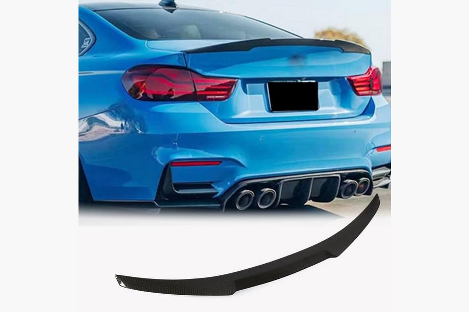 BMW 4 séria F32/F33/F36 2012–2020 Zadný spojler M4-Style V2 (pre F82, karbón) Fotografia 1