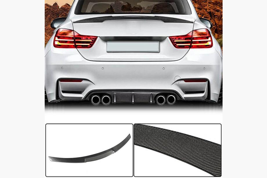 BMW 4 séria F32/F33/F36 2012–2020 Spojler M4-Style V3 (pre F82, karbón) Fotografia 2