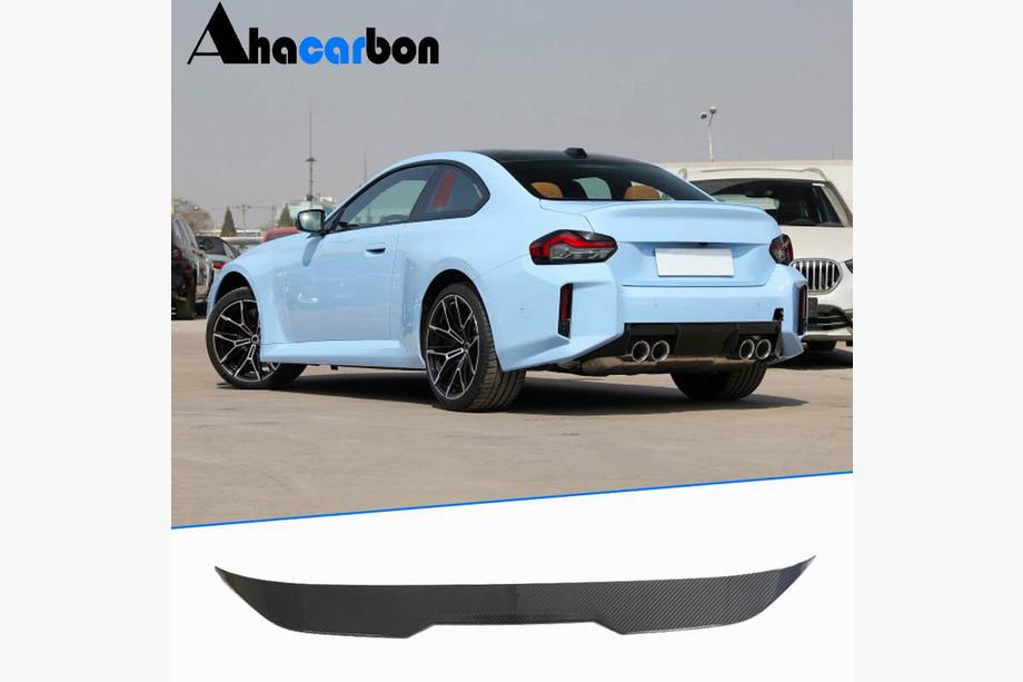 BMW 2. séria G42 2021– Spojler veka kufra Dry Carbon V4 (pre G87) Fotografia 1