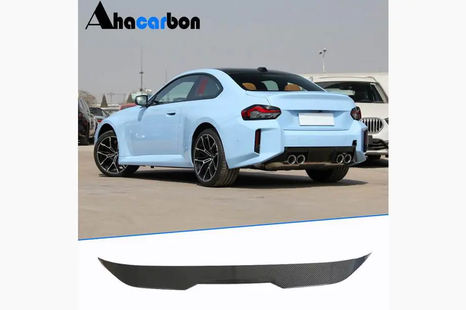 BMW 2. séria G42 2021– Spojler veka kufra Dry Carbon V4 (pre G87) Fotografia 1