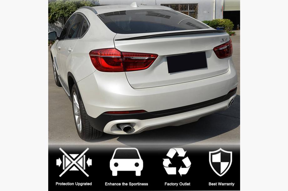 BMW X6 F16 2014–2019 Spojler veka kufra Carbon V1 Fotografia 2
