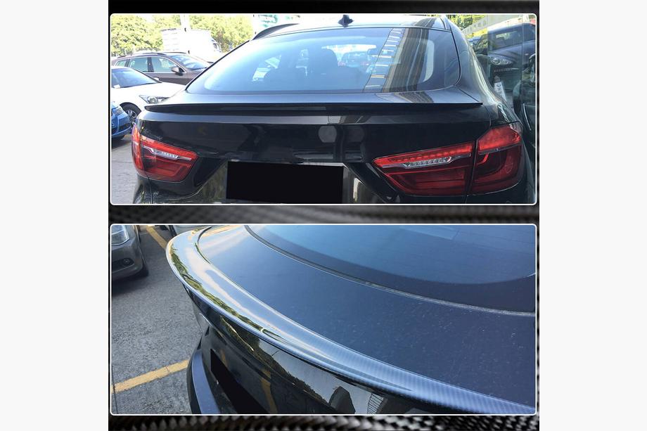 BMW X6 F16 2014–2019 Spojler veka kufra Carbon V1 Fotografia 4