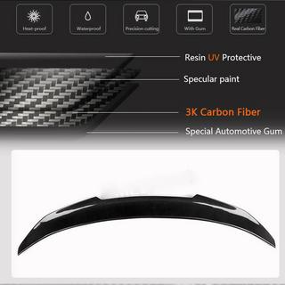 Spojler veka kufra Karbón V2 BMW X6 F16 2014–2019 fotografia 3