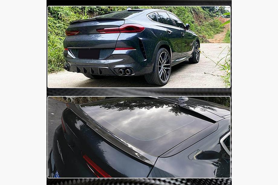 BMW X6 G06 2019–2027 Spojler PSM-Style (karbón) Fotografia 4