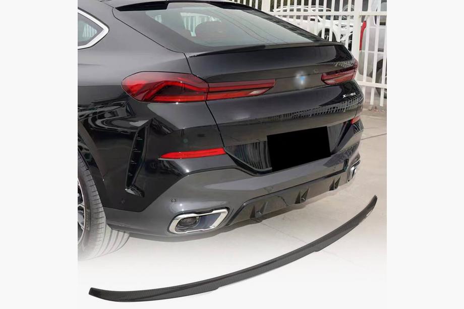 BMW X6 G06 2019–2027 Zadný spojler M4-Style (karbón) Fotografia 8