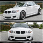 BMW 1 Series E81/E82/E87/E88 2004–2011 Predný lip spojler nárazníka Lip V1 (pre 1M E82, karbón) fotografia 6