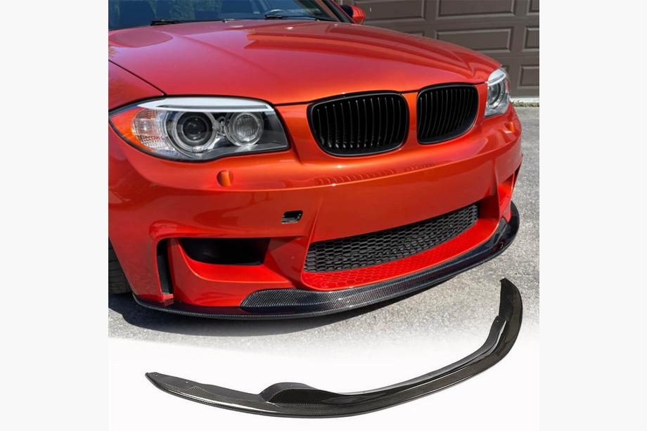 BMW 1 Series E81/E82/E87/E88 2004–2011 Predný lip spojler nárazníka Lip V1 (pre 1M E82, karbón) Image