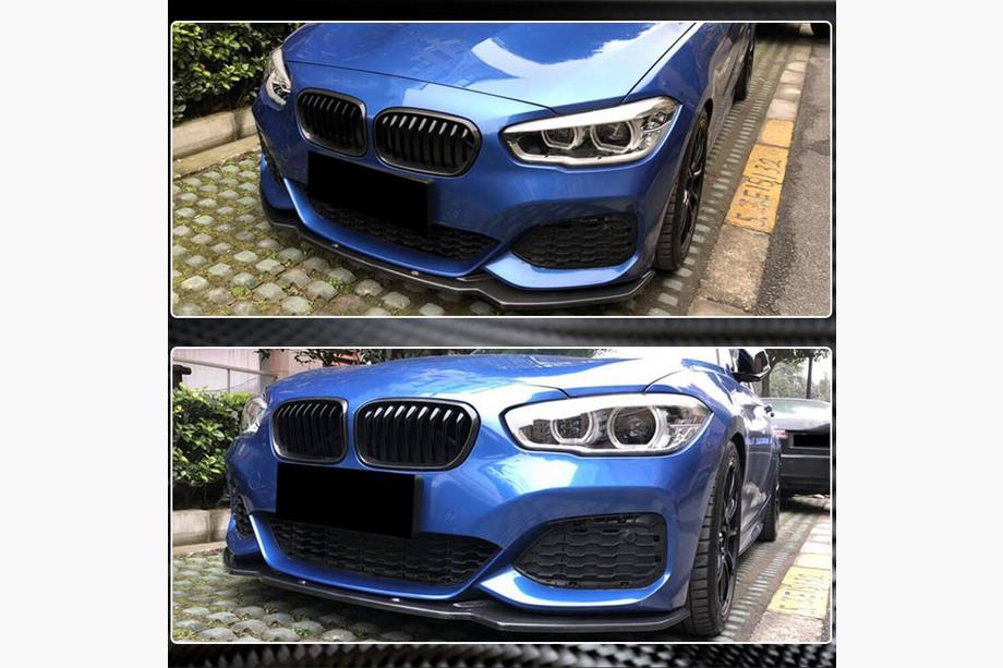 BMW 1. séria F20/F21 2011–2019 Lip spojler predného nárazníka Lip V1 (pre M-Sport 2015-2019, karbón) Fotografia 4
