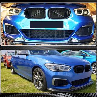 Lip spojler predného nárazníka Lip V3 (pre M-Sport 2015-2019, karbón) BMW 1. séria F20/F21 2011–2019 fotografia 4