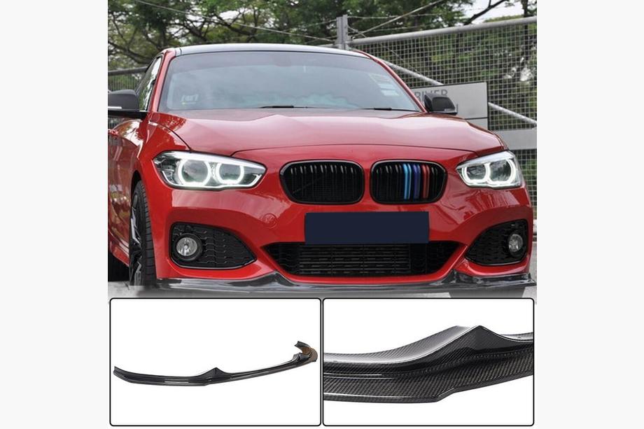 BMW 1. séria F20/F21 2011–2019 Lip spojler predného nárazníka Lip V3 (pre M-Sport 2015-2019, karbón) Image