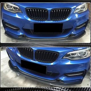 Predný lip spojler nárazníka V1 (pre F22/F23 M-Sport, karbón) BMW 2. séria F22/F23 2014–2021 fotografia 3