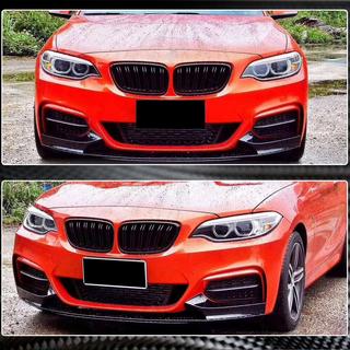 Predný nárazníkový lip V2 (pre F22/23 M-Sport, karbón) BMW 2. séria F22/F23 2014–2021 fotografia 4