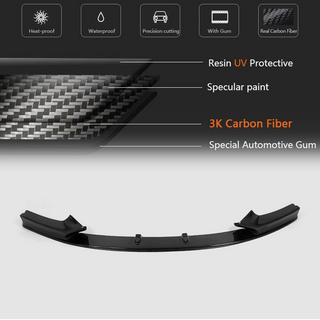 Predný splitter V3 (pre F22/23 M-Sport, karbón) BMW 2. séria F22/F23 2014–2021 fotografia 4