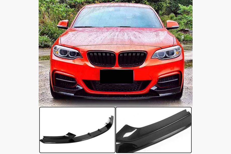 BMW 2. séria F22/F23 2014–2021 Predný splitter V3 (pre F22/23 M-Sport, karbón) Image