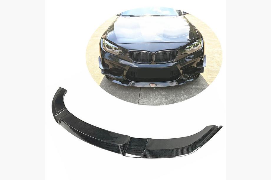 BMW 2. séria F22/F23 2014–2021 Predný lip spojler nárazníka Lip V5 (pre F87 M2, karbón) Image