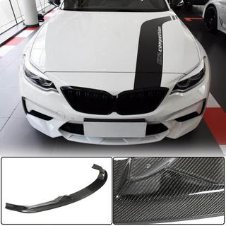 Predný nárazníkový lip spojler Lip V6 (pre F87 M2 Competition, karbón) BMW 2. séria F22/F23 2014–2021 fotografia 1