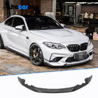 BMW 2. séria F22/F23 2014–2021 Predný lip spojler nárazníka Lip V2 (pre F87 M2 Competition, karbón) fotografia 1