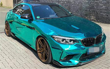 BMW 2. séria F22/F23 2014–2021 Predný lip spojler nárazníka Lip V2 (pre F87 M2 Competition, karbón) fotografia 6