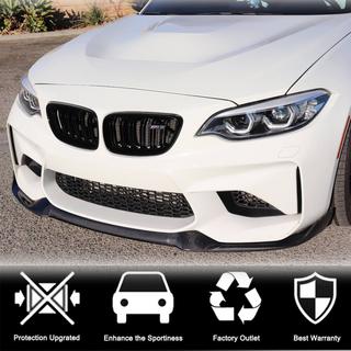 Predný lip spoiler nárazníka Lip V4 (pre F87 M2, karbón) BMW 2. séria F22/F23 2014–2021 fotografia 2