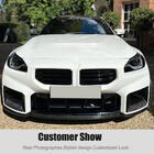 BMW 2. séria G42 2021– Lip spoiler predného nárazníka Lip V1 (pre G87, karbón) fotografia 4