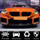 BMW 2. séria G42 2021– Lip spoiler predného nárazníka Lip V1 (pre G87, karbón) fotografia 8