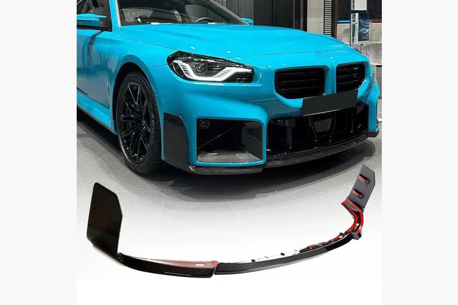 BMW 2. séria G42 2021– Lip spoiler predného nárazníka Lip V1 (pre G87, karbón) Image