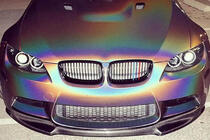 BMW 3. séria E92/E93 2006–2013 Predný nárazníkový lip spojler Lip V-Style (pre M3, karbón) fotografia 2