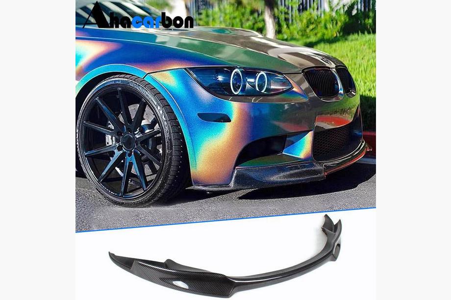 BMW 3. séria E92/E93 2006–2013 Predný nárazníkový lip spojler Lip V-Style (pre M3, karbón) Image